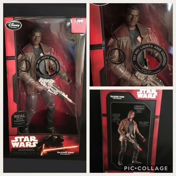 Disney Star Wars The Force Awakens Finn 13 1/2" - Picture 1 of 6